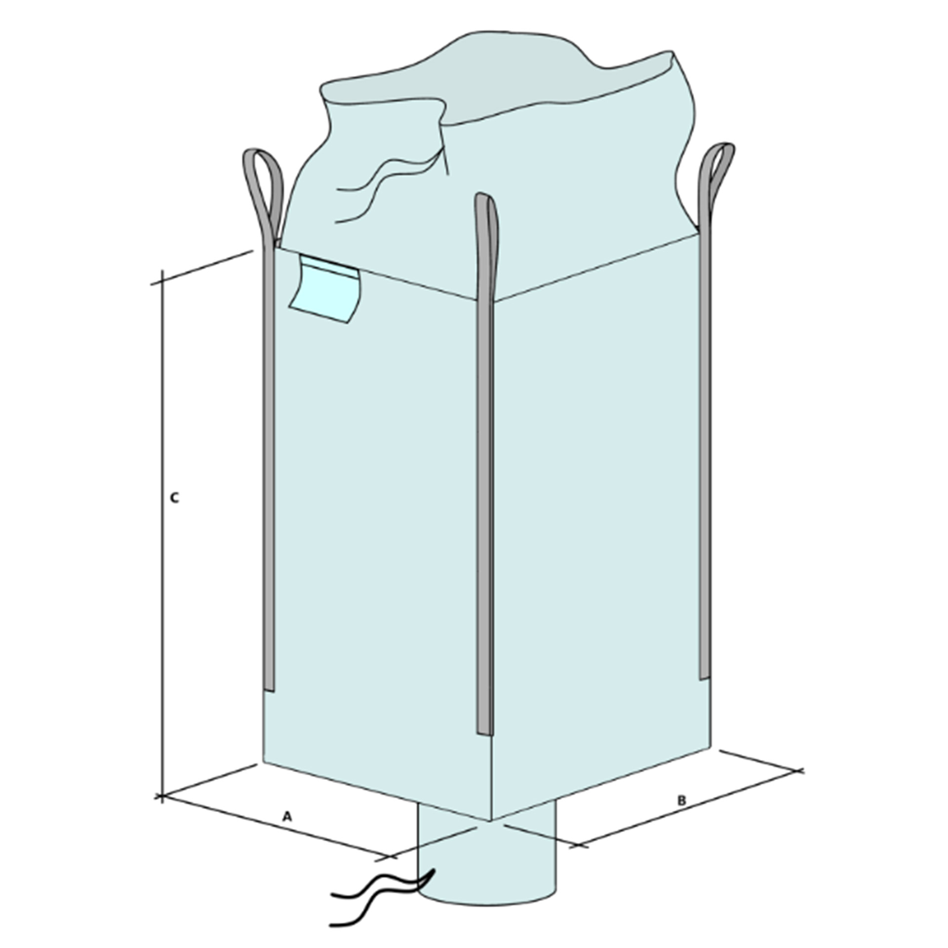 Big Bag Modello CHARLIE MONOUSO / SINGLE TRIP U+2 PANEL